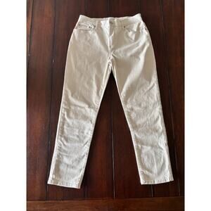 Banana Republic Size 8 Cream Color Denim Jeans